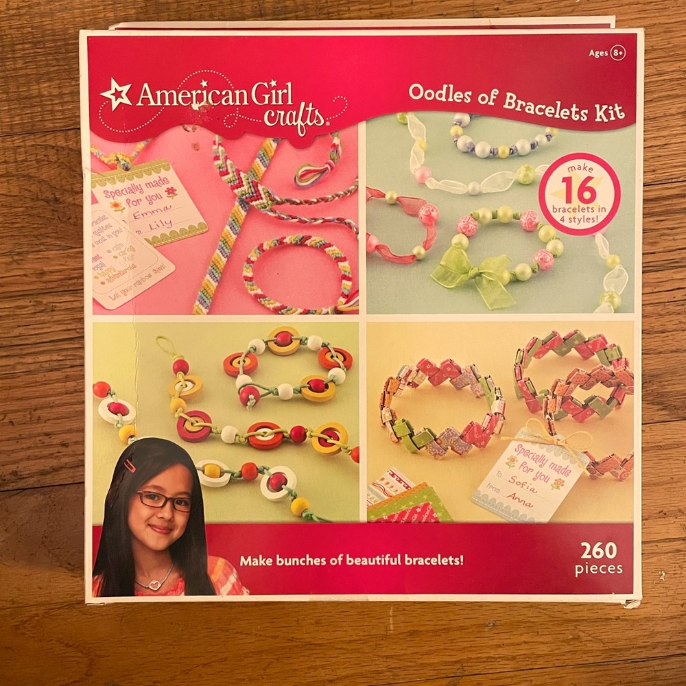 American Girl Bracelet Making Craft Kit NIB